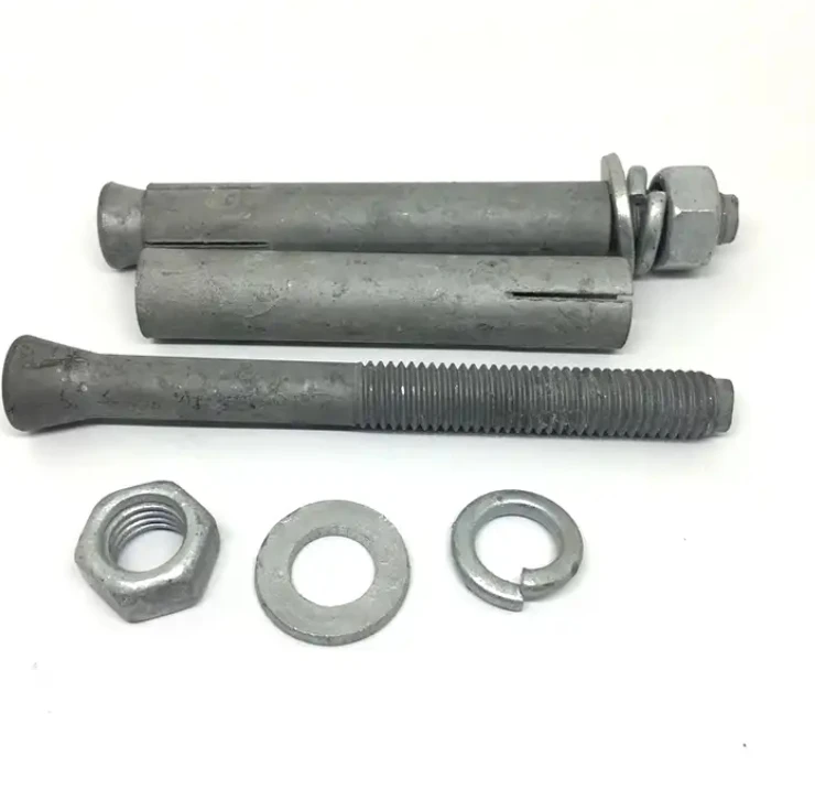 Горячая продажа m12 m16 m20 высокая грузоподъемность анкерный болт для механических