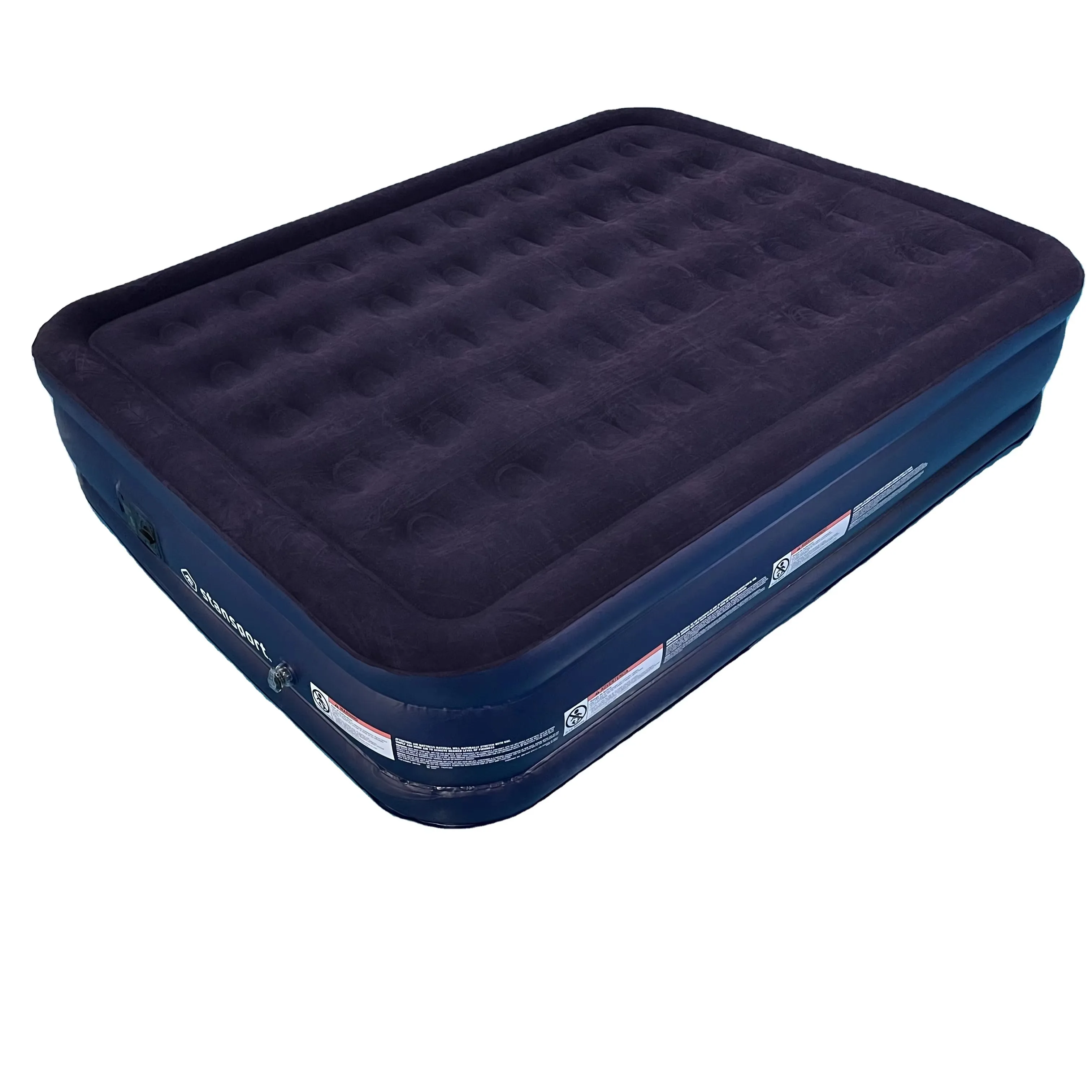 Comfortable Air Mattress With Built In Pump Fast Inflation Blow Up Air Bed Inflatable Air Mattress Camping