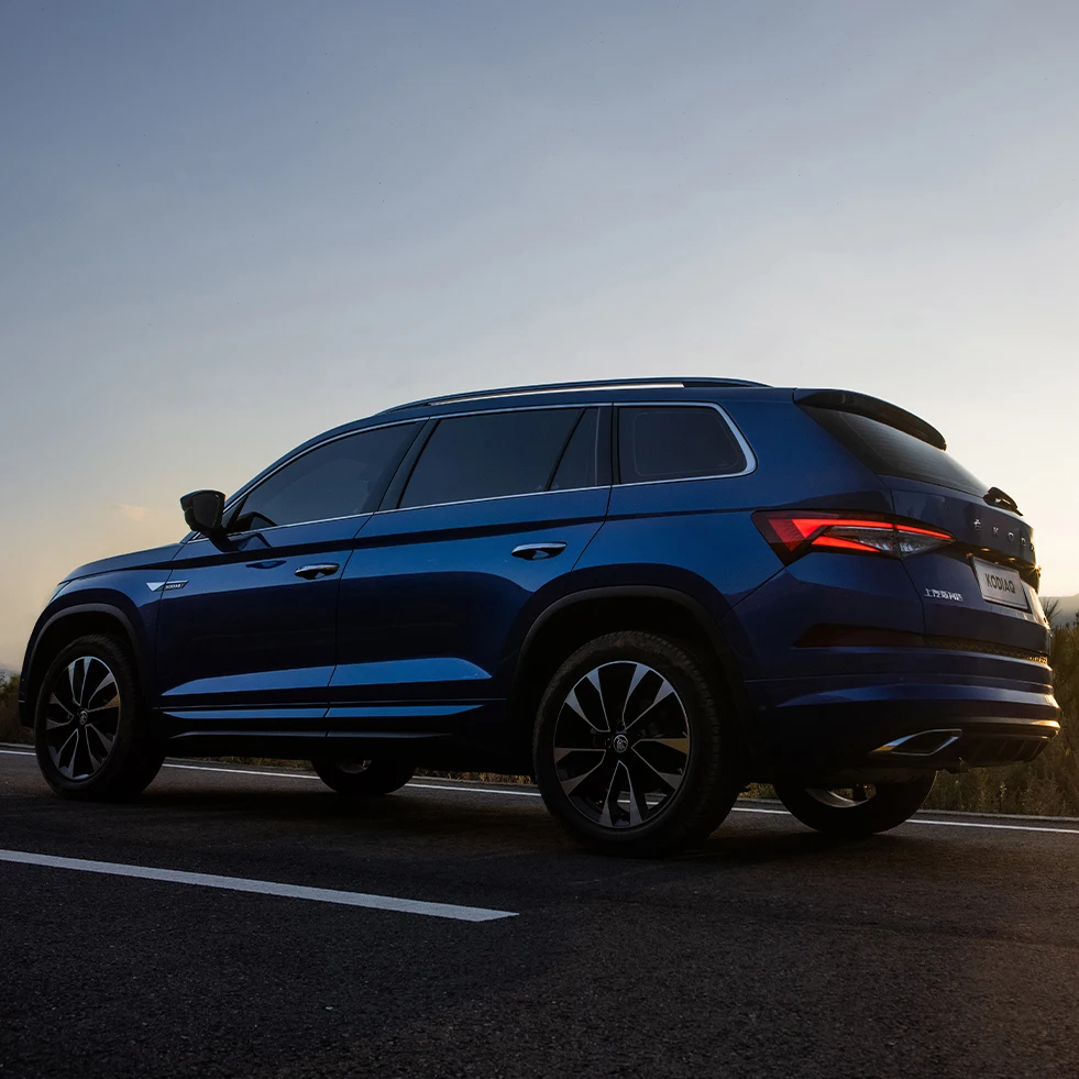 2023 новейшее издание автомобиль Skoda Kodiaq SAIC Vw Volkswagen внедорожник 4x4 автоматический левый привод 4WD 7 мест бензиновые подержанные автомобили для продажи