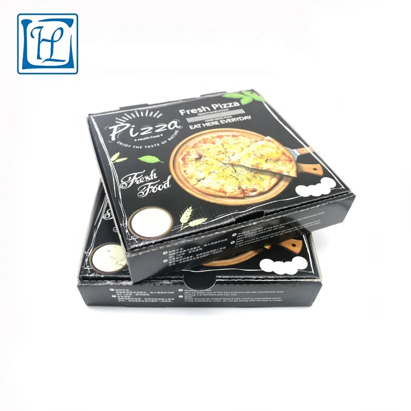 
high quality custom printed pizza box with factory price 