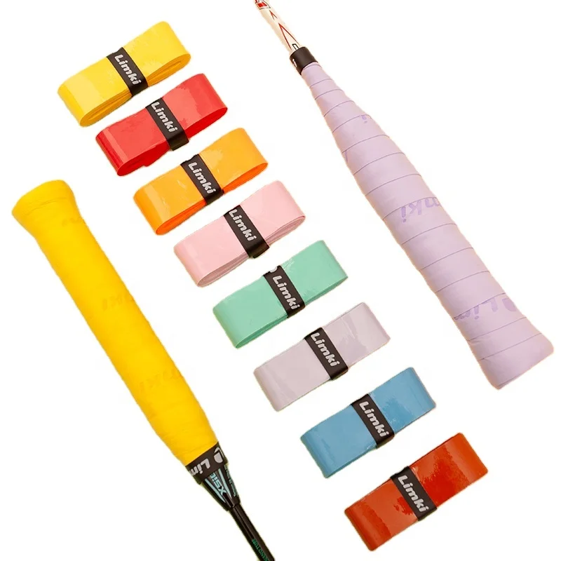 High Quality Badminton Rackets Overgrips Tennis Racquet Handle Grip Tape  Customized  Overgrip