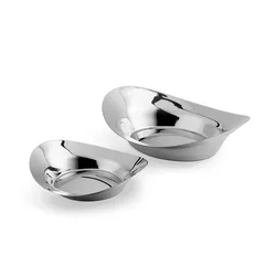 Customized Mirror Polished Stainless Steel  Restaurant Salad Bowl