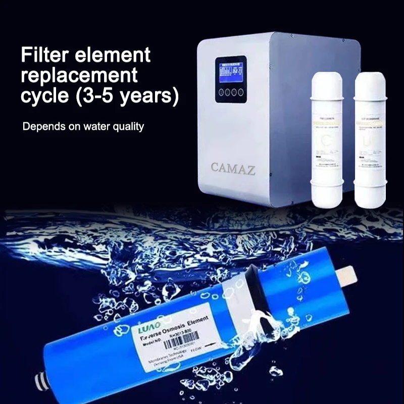 CAMAZ 3000GPD Backwash home water purifier RO reverse osmosis ultrafiltration machine system water purifier