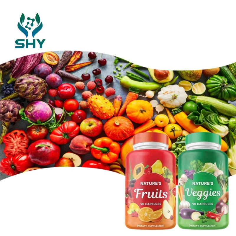 Fruit and Vegetable Supplements Made with Whole Food Superfoods