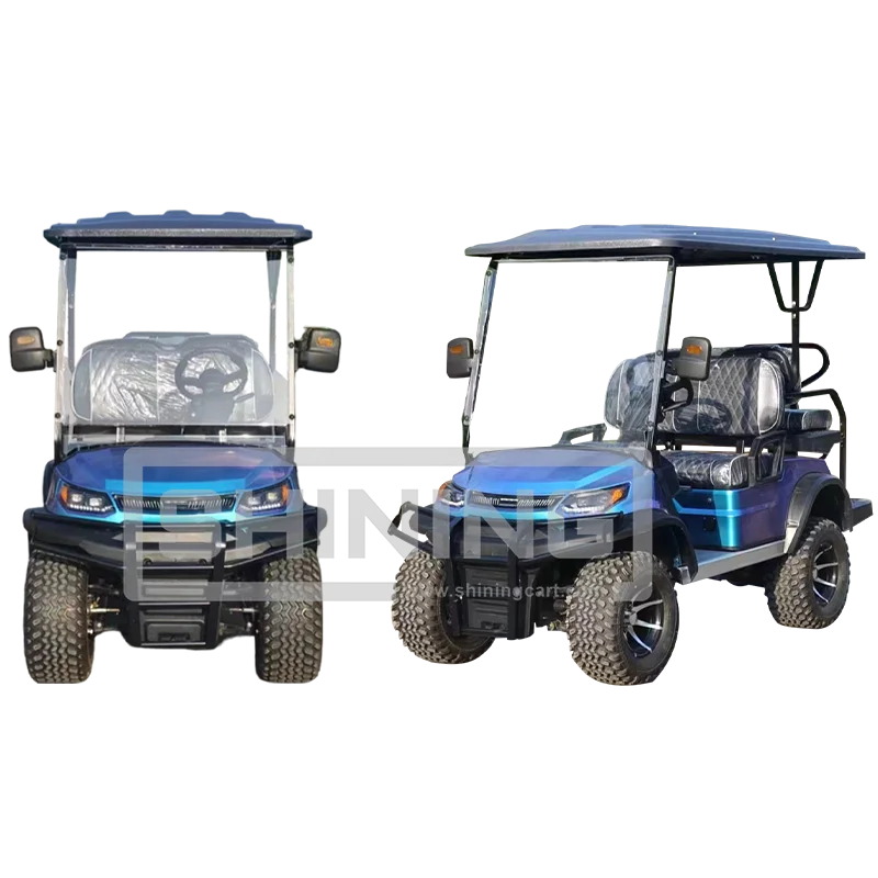 Shining Brand high degree club car electric differential four seat golf cart