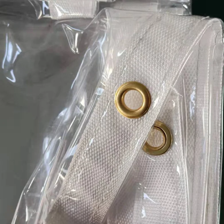 Heavy Duty Waterproof PVC Transparent Tarpaulin Poly Clear Vinyl Tarp Cover