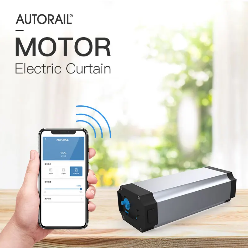 Smart Curtain  Electric Motor  Tuya Wifi Motorized Track And Home Rail Automated System