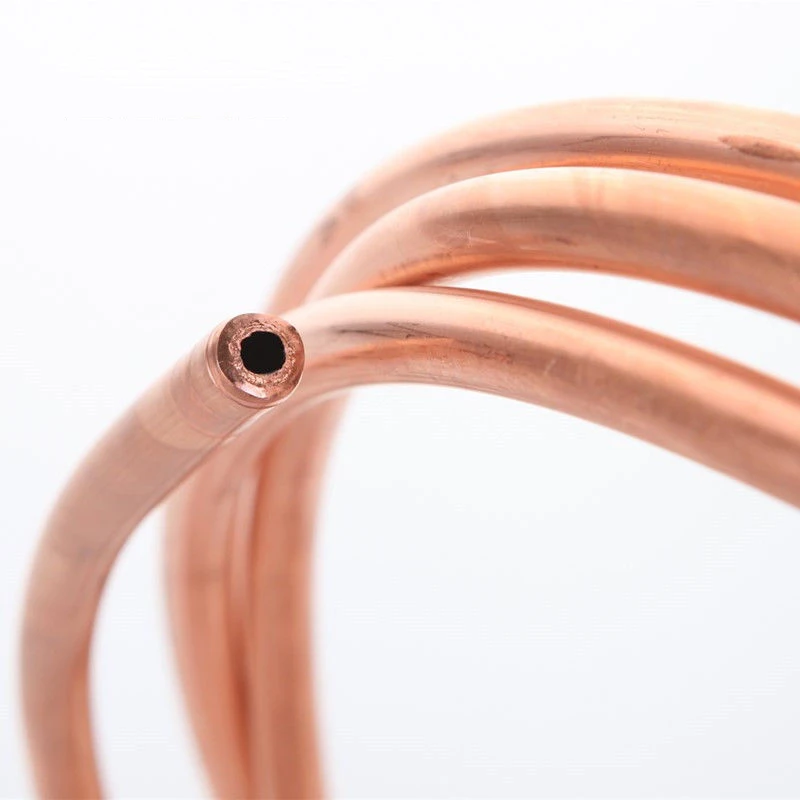 Factory Supply Air Conditioner Copper Pipe 6.35mm 1/4 Inch Copper Tube