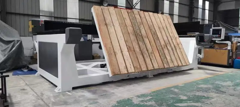 Многофункциональная система управления карьером каменная цепь карьеров cuttingstone cnc Водоструйная гранитная мостовая пила 5 оси резка