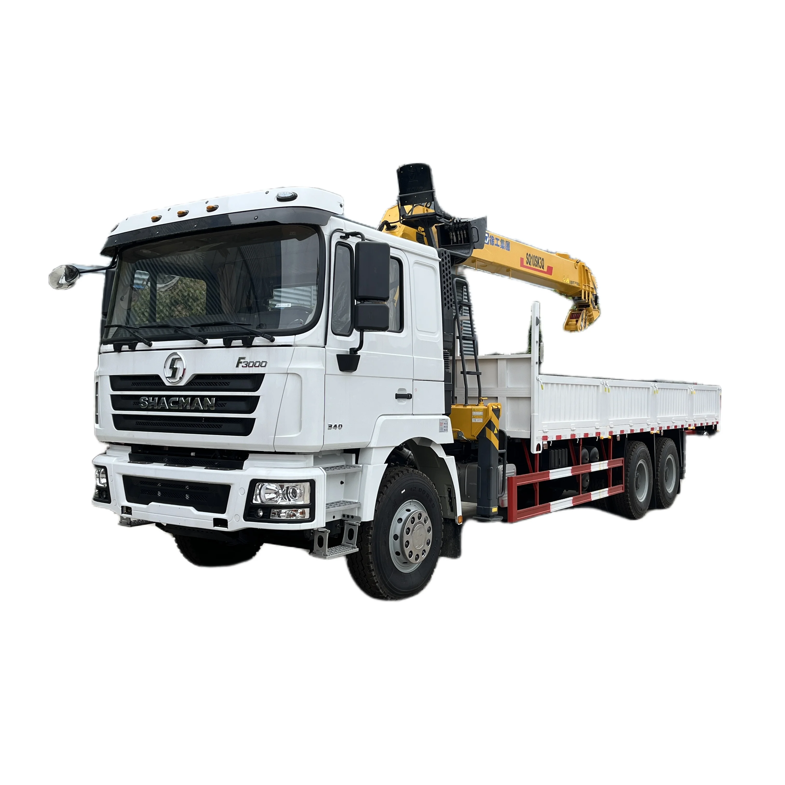 Shacman 10tons 12ton 14ton 16tons Multi-functional Special timber grab Truck Mounted crane timber scrap crane