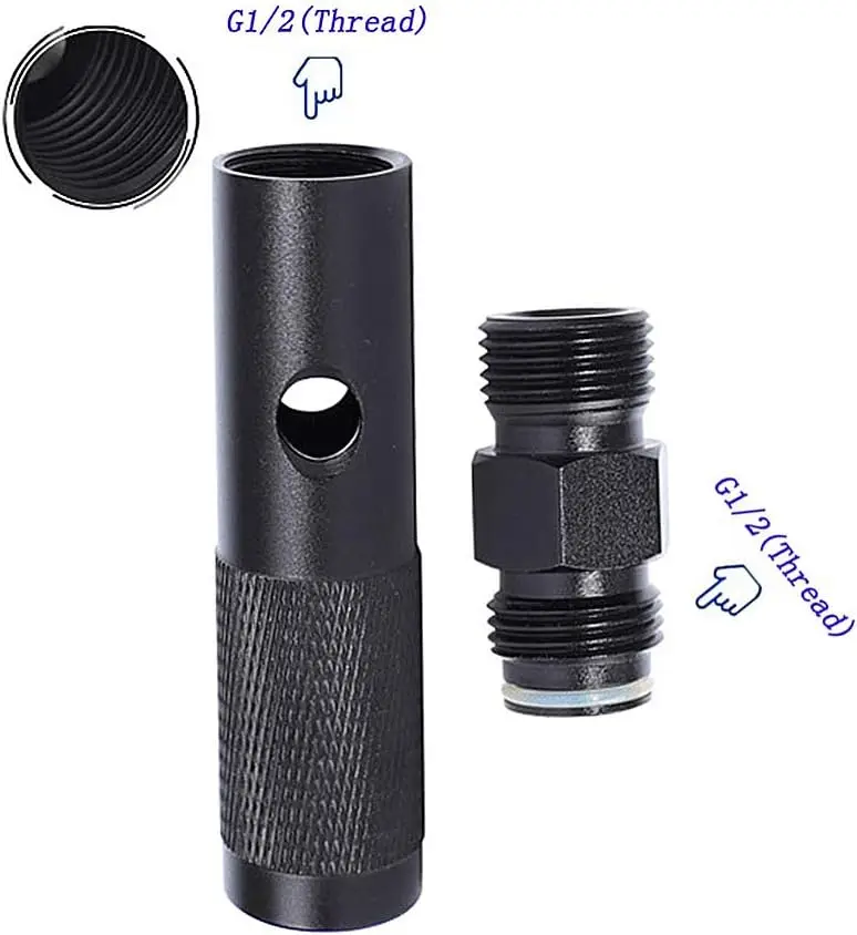 Paintball Quick Change 12g CO2 Valve Cartridge Adapter