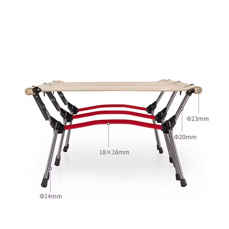 Lightweight Aluminum Frame Camping Cot Bed Modern Portable Ultralight Foldable Cot for Outdoor Hospital & Gym Use