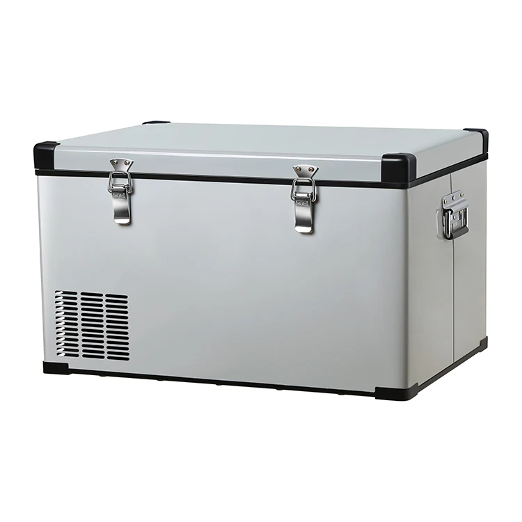 45W powered 12v 24v DC solar car refrigerator