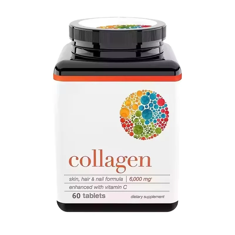 TK OEM Private Label Organic Skin Whitening Pills Pure Hydrolized Marine Anti Aging Food Supplement Collagen Tablets For Women