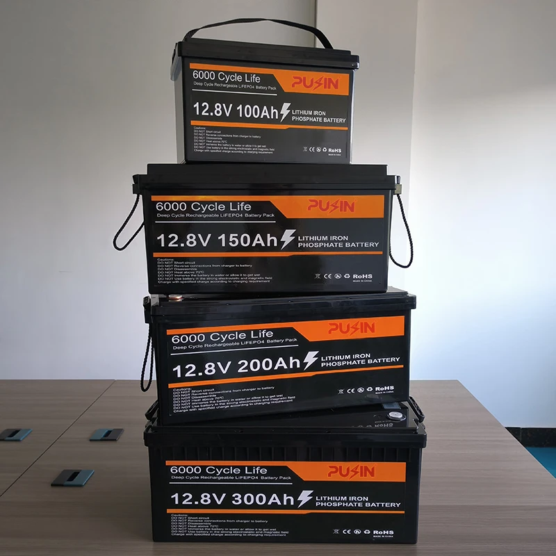 OEM солнечная батарея Lifepo4 12 8 В 150AH 200Ah 48v 100Ah перезаряжаемая литиевая железная фосфатная заводская цена