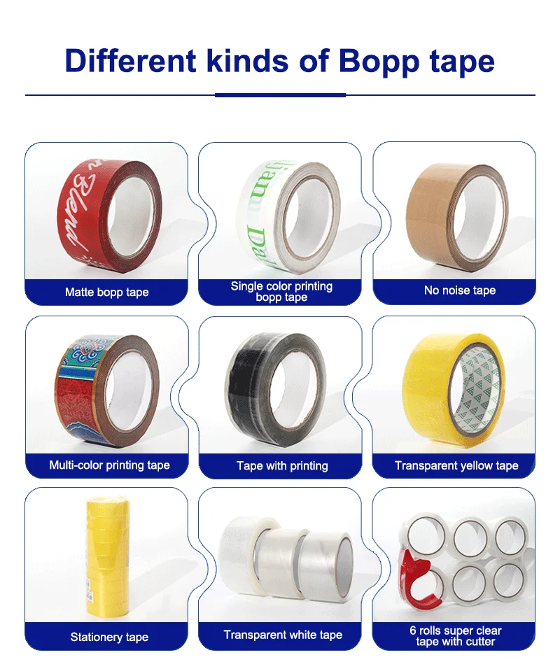 Warehouse Manufacturer Supplier Price Fashion Tape Measure With Logo Custom Packing Packaging Sealing Box Tape