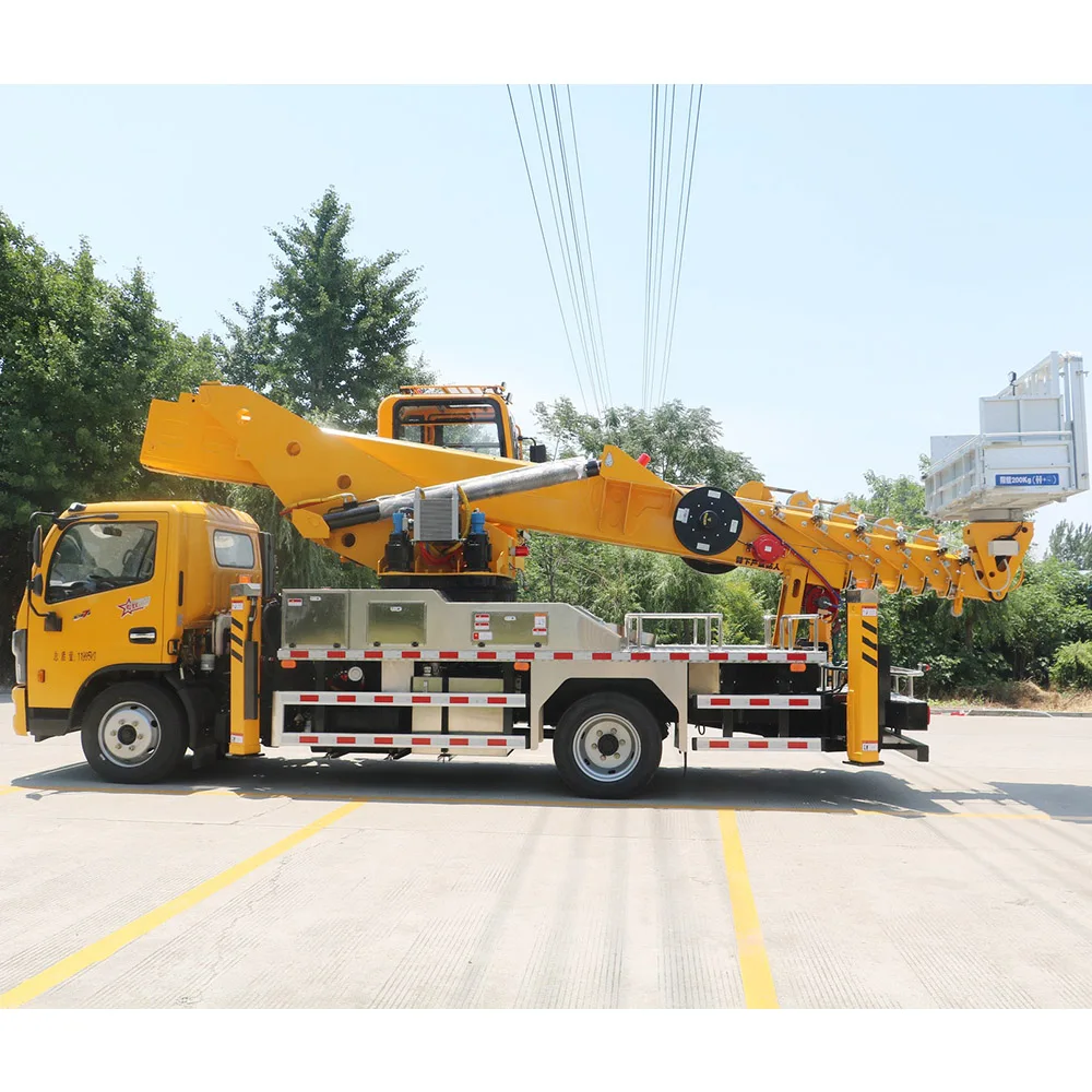 JMC 24 м высотный грузовик с установленным краном 4x2 4x4 воздушной платформой