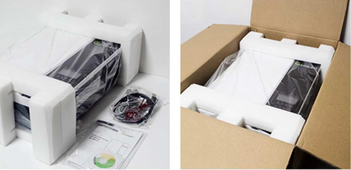 Growatt Solar Inverter Grid 5KW 4KW 3KW 2KW 1KW Switch XXX Protection Output Weight Rating Input Origin Type Certificate Size