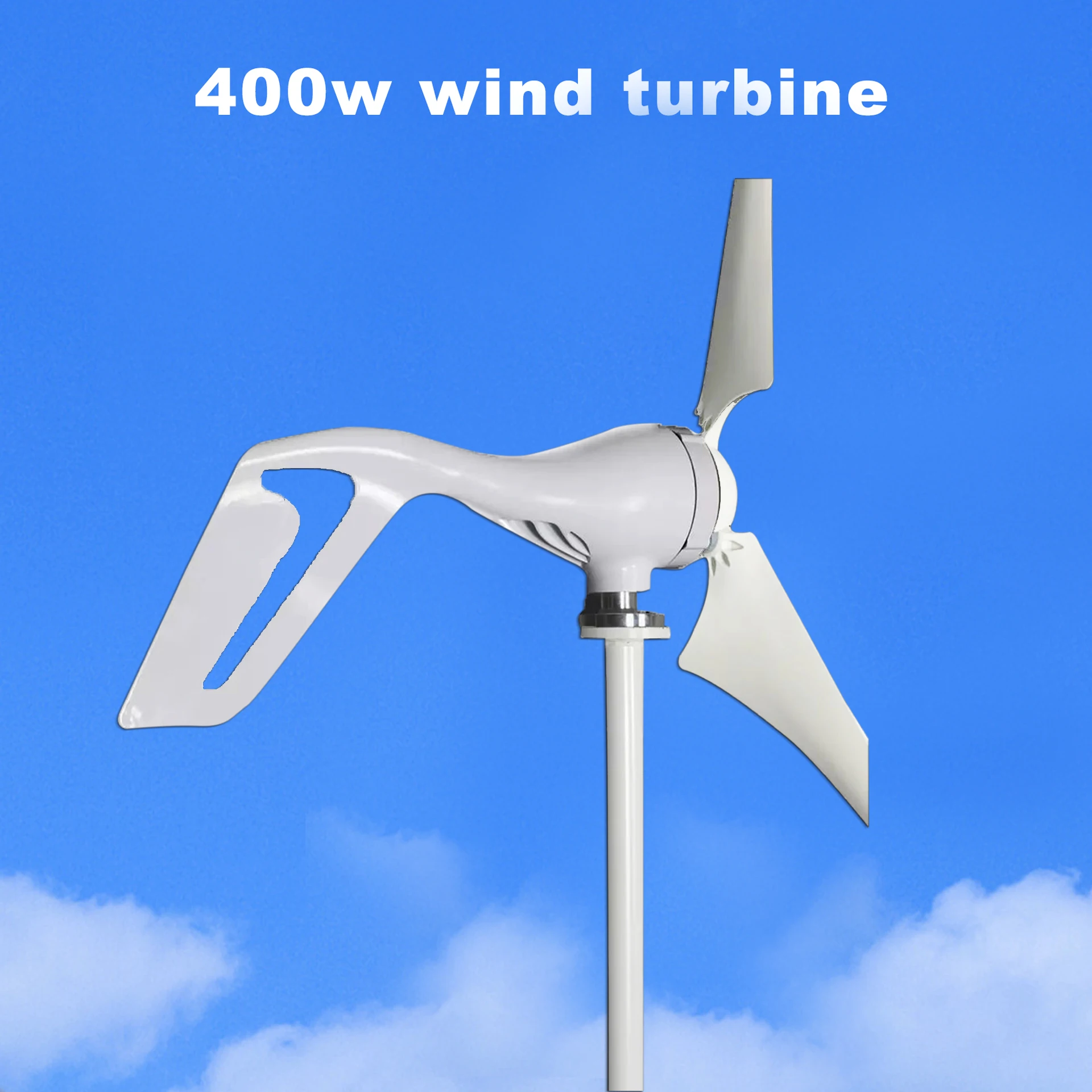 Wind speed pitch control horizontal axis wind turbine magnet generator price for home wind turbine power production