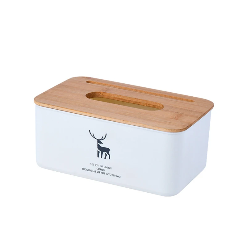 
OEM Custom Storage Living Room Plastic Tissue Box 