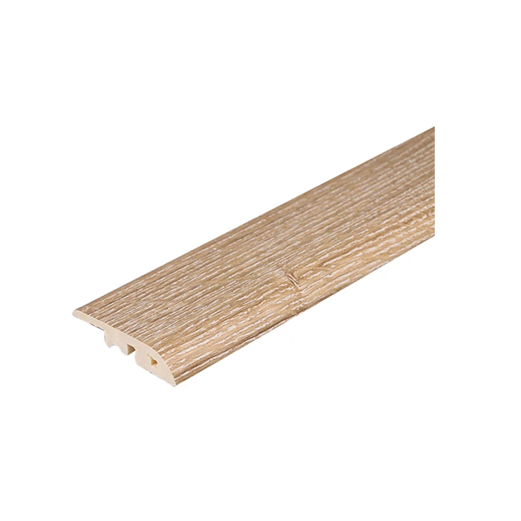 China WPC Plastic Decorative Reducer Baseboard Moulding