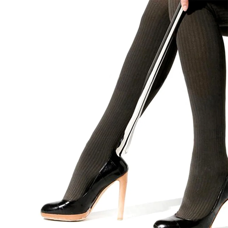 
Stainless steel shoe horn 