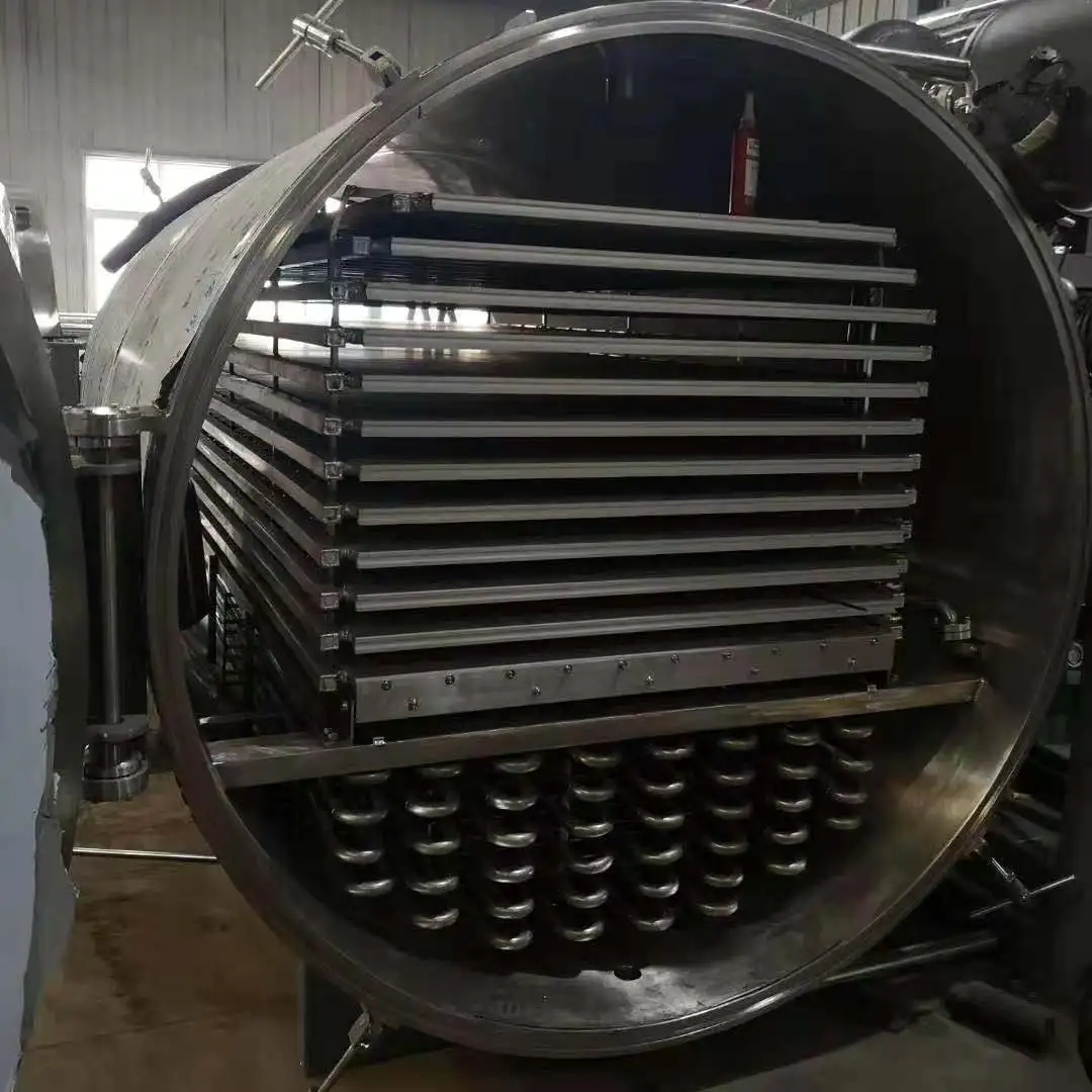 Large-scale  PID Control High Efficiency  Industrial Vacuum Freeze Drying Machine For Fruit Dehydrator