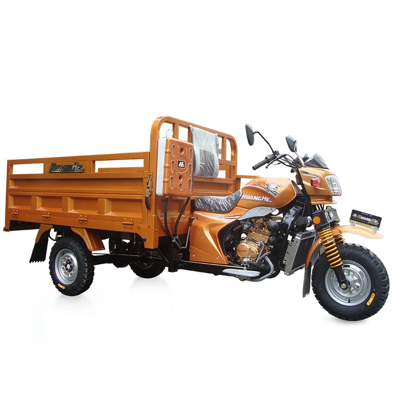 200cc closed cabin transport engine gasoline carrier water cooled cargo three wheel motorcycle