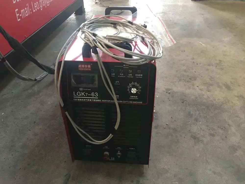 
industrial grade air IGBT LGK-90A Plasma cutter /CNC plasma cutting machine power source 