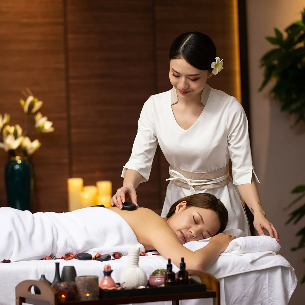 Wholesale V-neck short sleeve  SPA beautician uniform salon blouse service receptionist uniform hotel waiter lady suit