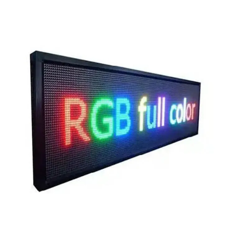 P10 Led Sign Screen Smartphone APP Programmable Message Board LED Billboard Foldable Stand Multi-language Screen