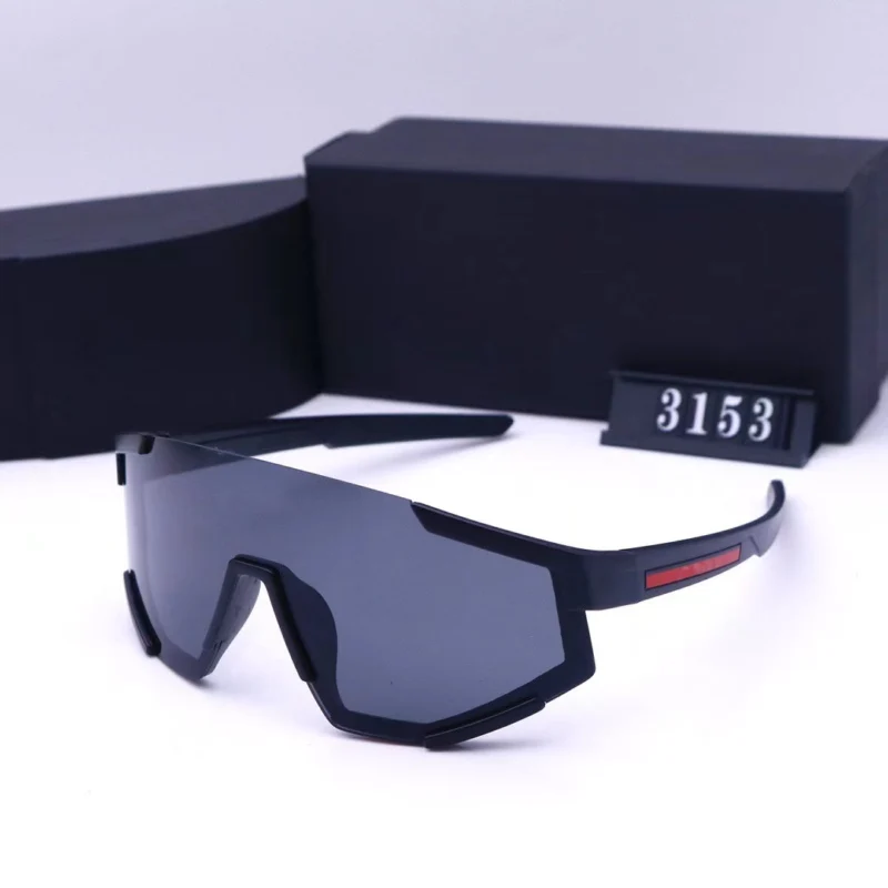 New Fashion Half Frame Sport Sunglasses Band Shield Special Half Rim Rider Driving Sun Glasses With Logo