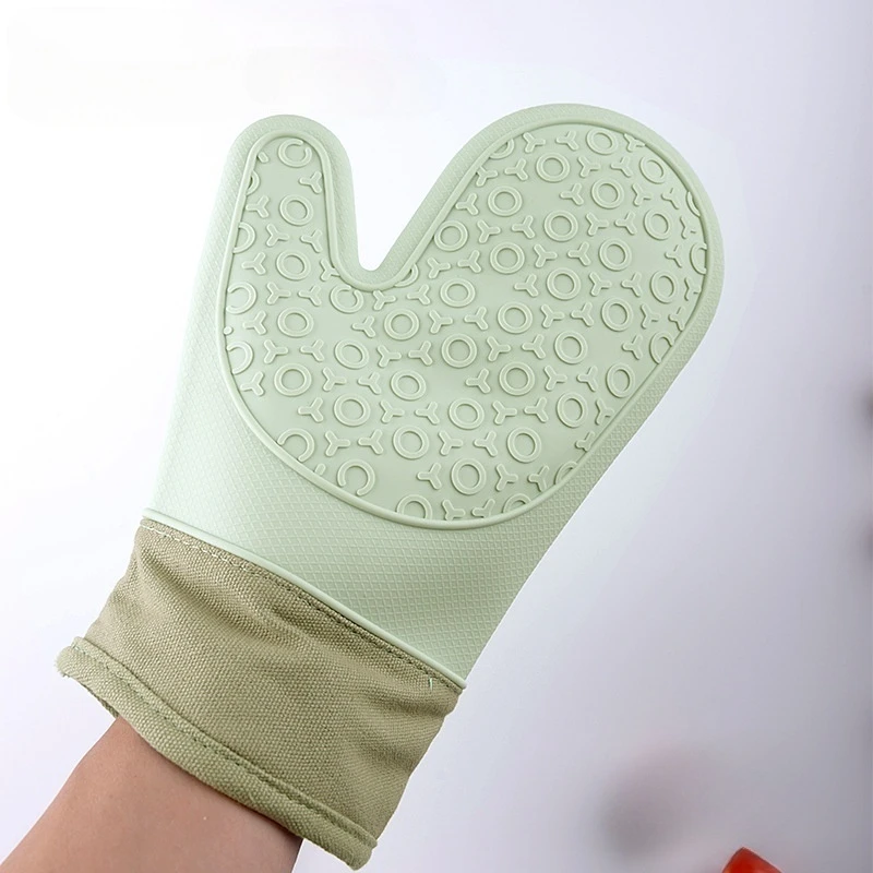 Silicone Oven Mitts Heat Resistant Kitchen Gloves Ready to Ship