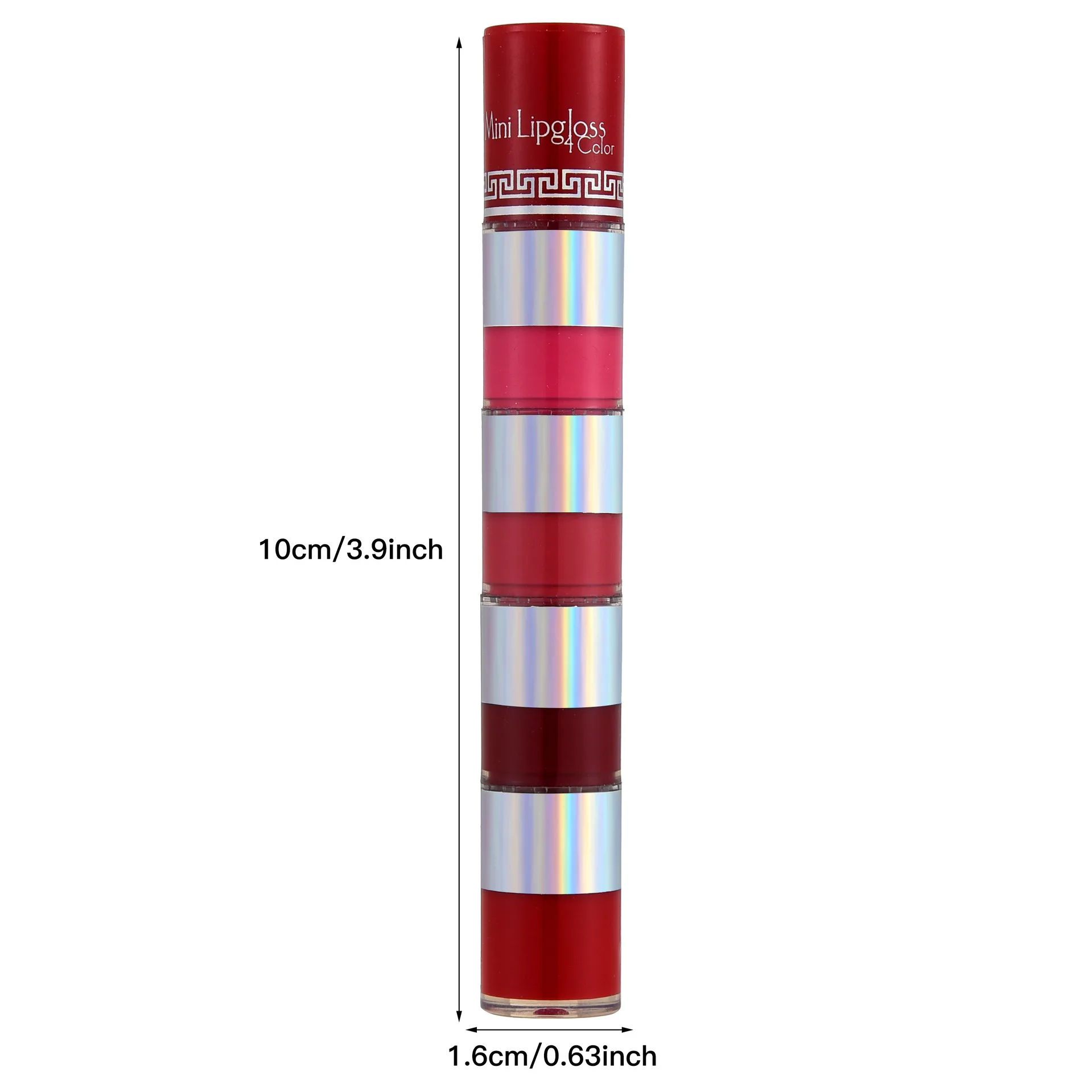 P729 Hot 4 in 1 mini lipstick for teen girl lip gloss set mini size gift-set cosmetics makeup lip tint lipgloss set