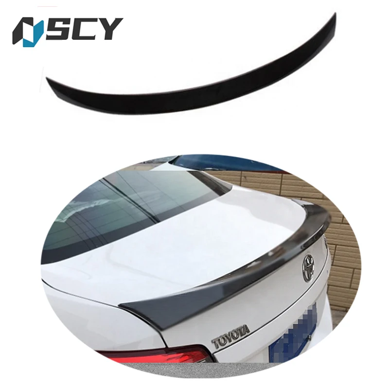 For Toyota VIOS spoiler 2014-2019 sedan Yaris lip spoiler style B Car Rear Wing Rear Spoiler