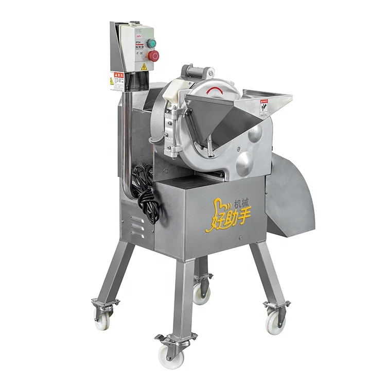China Hot Sale Vegetable Cube Cutting Machine Fruit Vegetable Dice Making Machine