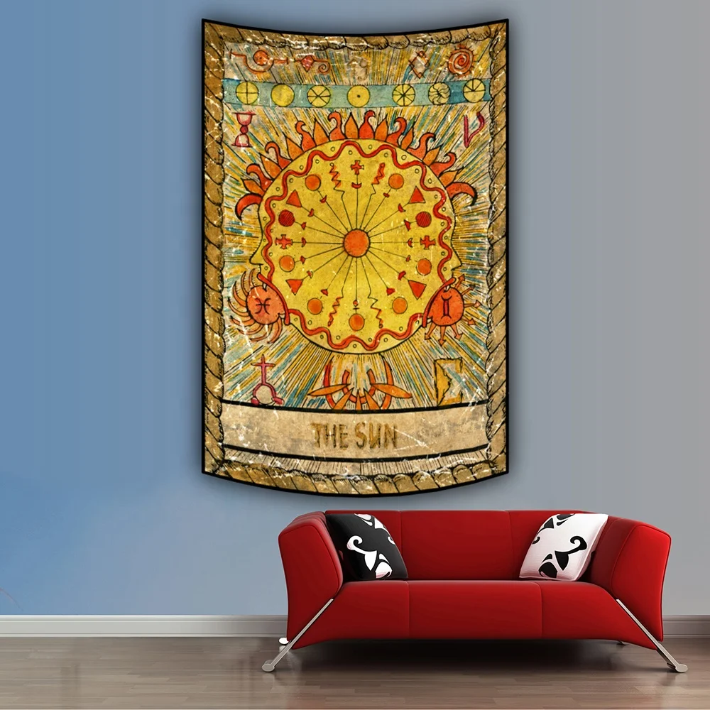 tarot cards Tarot deck Beauty and beast. design printing wall hanging tapestry