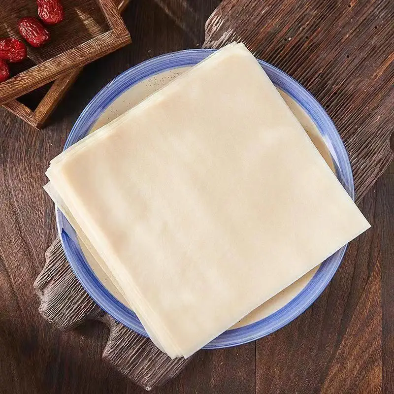 Professional Factory Making spring rolls Beijing roast duck pancakes frozen nugget spring roll pastry