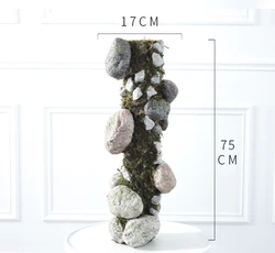 Shininglife Wholesale Artificial Moss Stone decoration for home