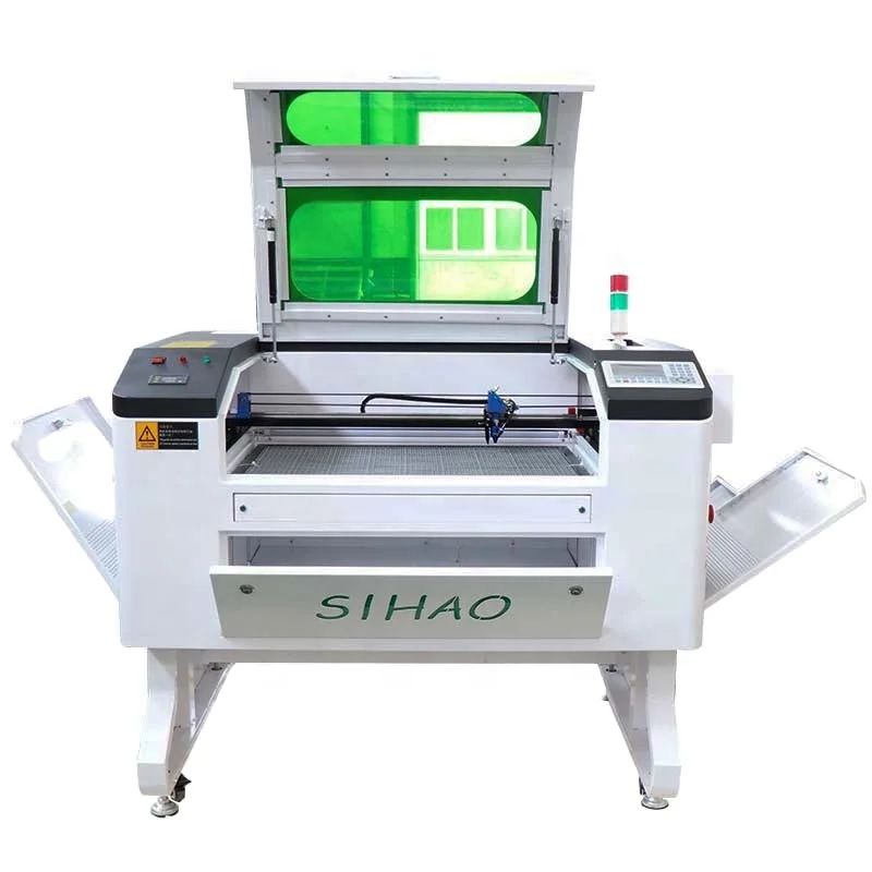 Vevor NEW hot sale RECI autofocus 100W desktop 7050 crytal plexiglass mdf jade laser engraving machine laser cutting machine