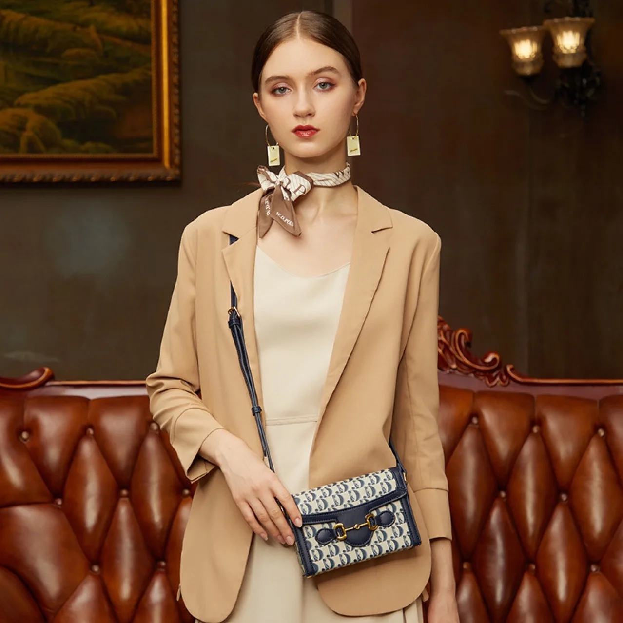 Designer Large Lady 3 In 1 Casual Handbags Hobo Bag Pu Leather Tote Hand Bag For Women