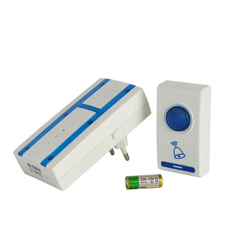 Battery Powered Dc Timbres Inalambricos 32 Melodies Remote Control Wireless Electrical Campainha Sem Fio Doorbell