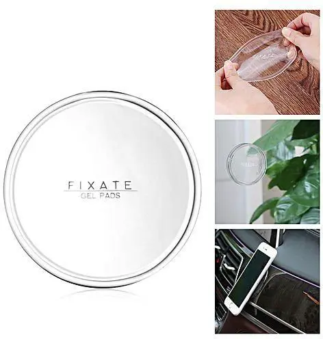 Stick to anywhere sticky non slip mat wall nano gel pad phone holder