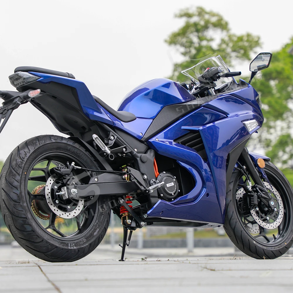 Chinese New Electric Racing Motorcycle CE certification electric motorbike for Adults 8000w with lithium battery
