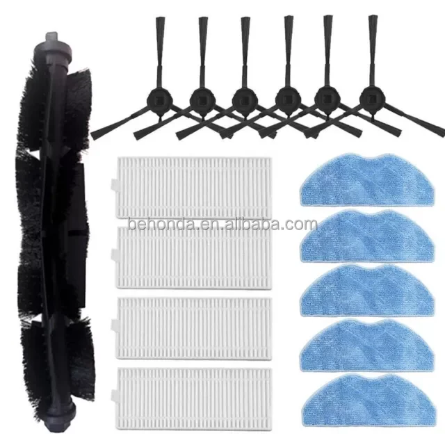 Spare Parts Fit for Polaris 5001 5002 6001 6002 Main Roller Side Spin Edge Brush Hepa Filter Mop Cloth Robot Vacuum Accessories