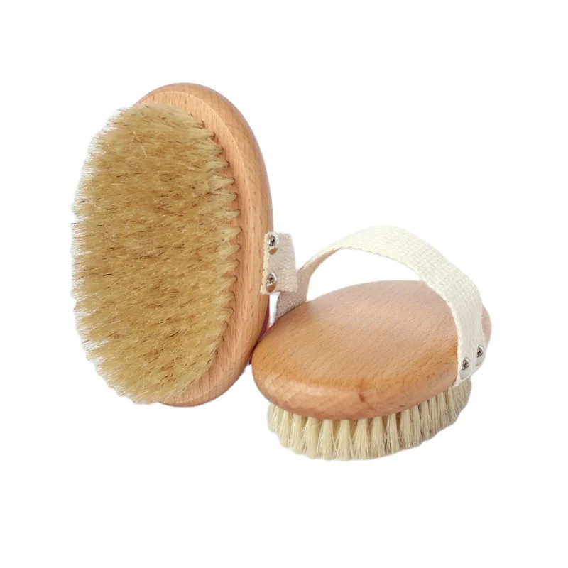 Щетка для тела с натуральной щетиной
