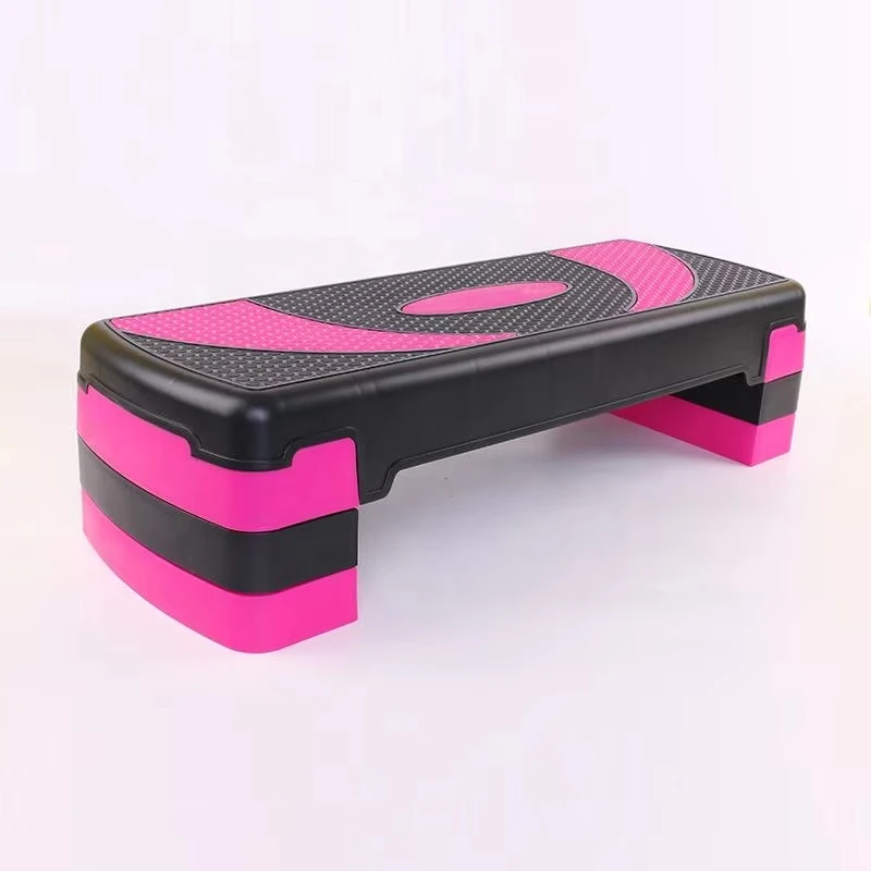 JULYFIT Yoga Gym Aerobic Exercise Step Adjustable Fitness Exercises Fitness Equipment Home Rhythm Fitness Step
