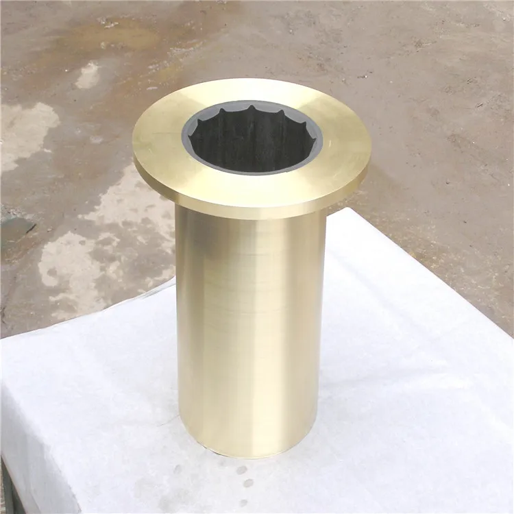Boat Bronze water lubricated rubber Propeller shaft Flange bearing