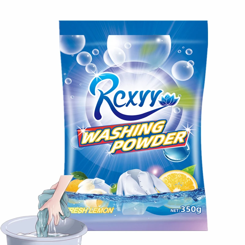 China New Arrive Eco-Friendly best selling 1kg 150g 350g bulk Laundry Bag Detergent wash Washing Powder for clothes