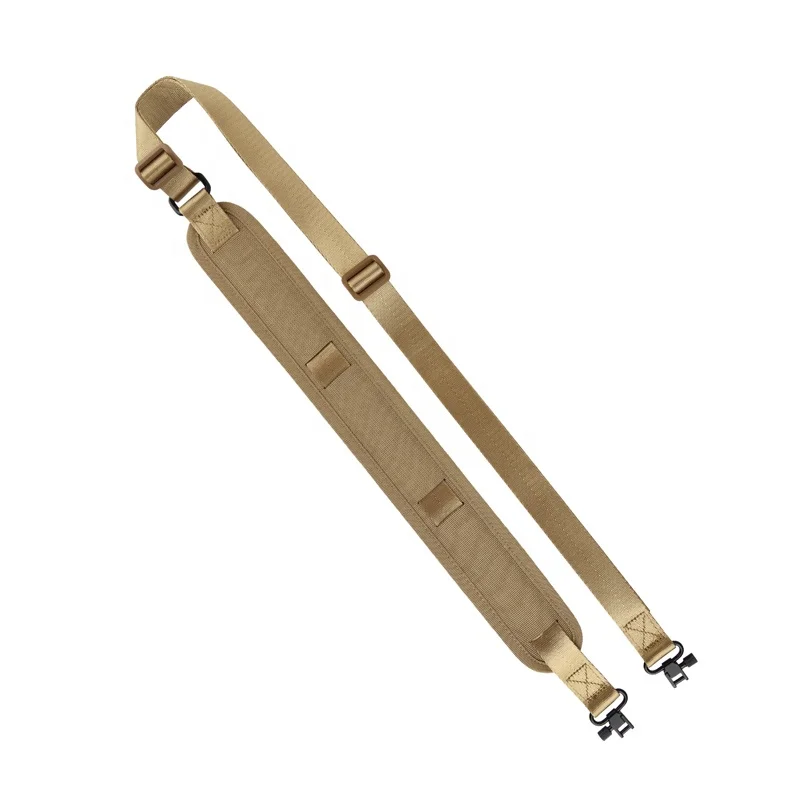 Mzj Optics Hunting Accessories Swivels Sling with Universal QD Adaptor Adjustable Multi Shoulder Strap Tactical Two Point Sling